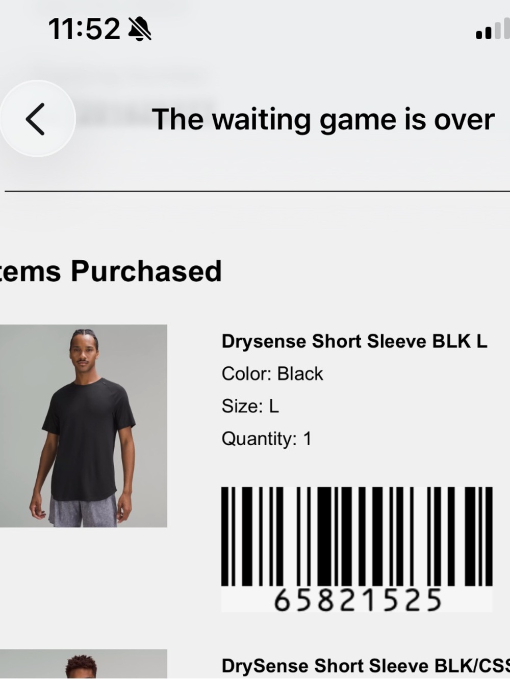 Lululemon drysense short sleeve